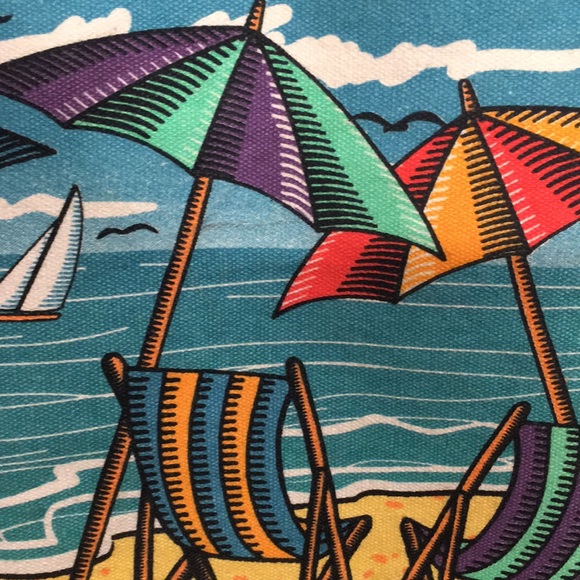 Crazy bags beach tote bag - Picture 6 of 8